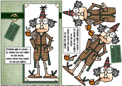Gus Says Middle Age Is - 