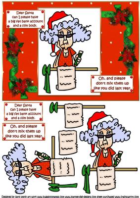 Stella Writes a Letter to Santa