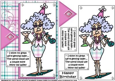 Stella Knows What the World Needs Quick Card