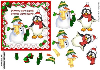 Friends Warm Hearts Christmas
