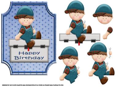 Birthday Boy Mechanic