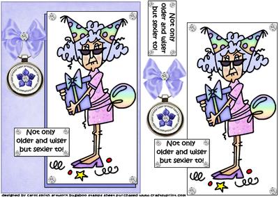 Stella Older and Wiser Quick Card