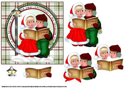 The Christmas Caroling Kids 2