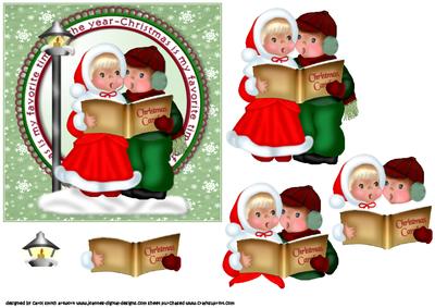 The Christmas Caroling Kids 1