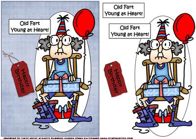 Gus Young at Heart Quick Card