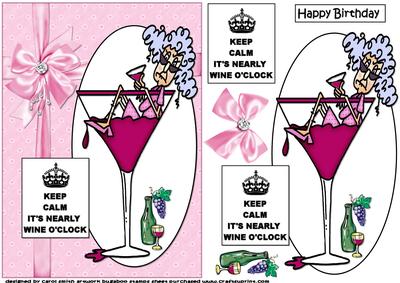 Stella Stays Calm Quick Card