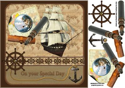 8x8 It's a Sailors Life