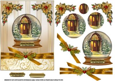 Christmas Snowglobe from Our House to Your House