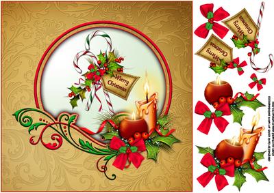 8x8 the Christmas Candy Canes