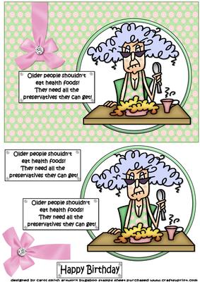 Stella Likes Preservatives Quick Card