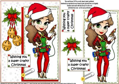 Crafty Christmas Wishes Quick Card