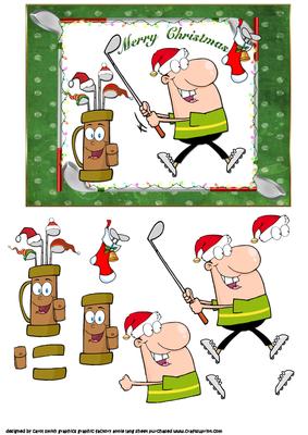 The Christmas Golfer