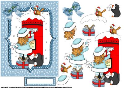 Letters to Santa Blue