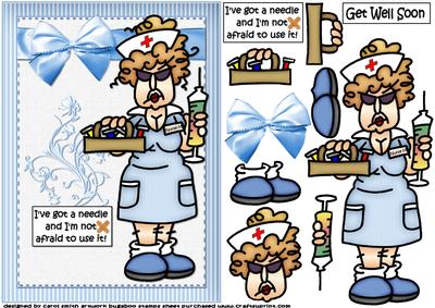 Nurse Margaret Has a Needle Oh My