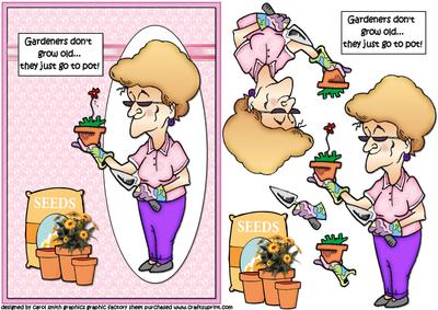 Gertrude the Gardener Has Gone to Pot
