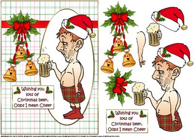 Bert Sends Christmas Cheer