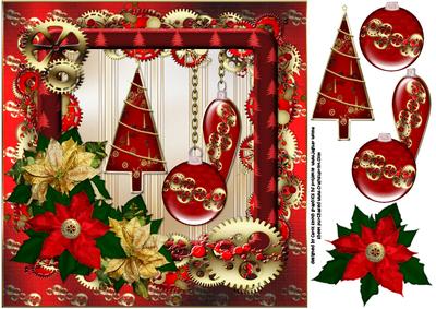 8x8 Steampunk Christmas