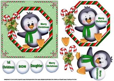 Happy Penguin Christmas