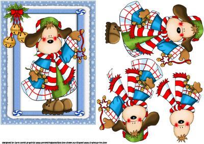 Christmas Puppy with Jingle Bells