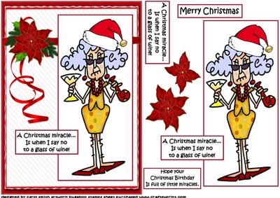 Can Stella Say No to a Glass of Wine Quick Card