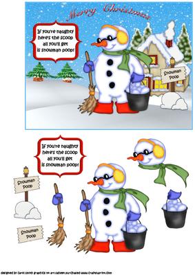 Snowman Poop for Christmas