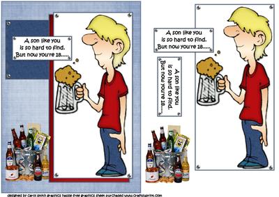Ben is 18 and Hard to Find Quick Card