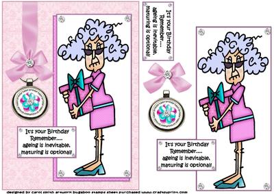 Stella Ageing is Inevitable Quick Card