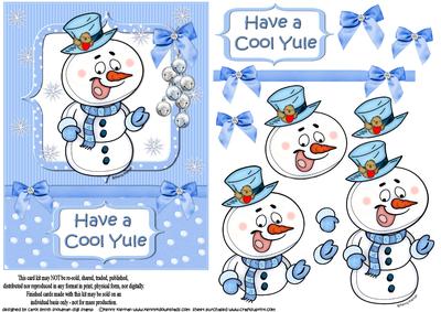 Cool Yule Snowman