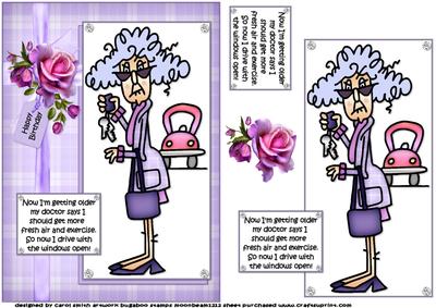 Stella Has Advice from the Doctor Quick Card