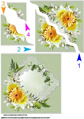 Floral Delight Side Stacker
