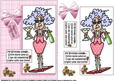 Stella is Getting Crafty Quick Card