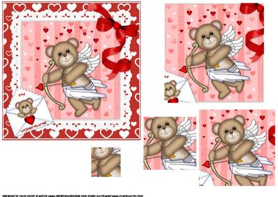 My Valentine Cupid Pyramid