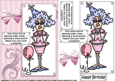 Stella Needs a Little Action Quick Card