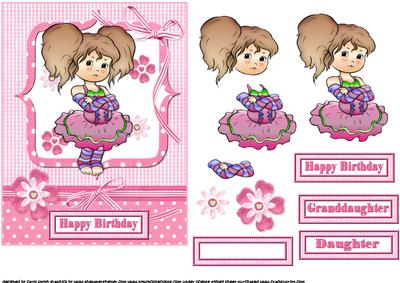 A Little Bit Grumpy Birthday Daughter