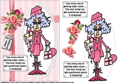 Stella Love Shopping Quick Card