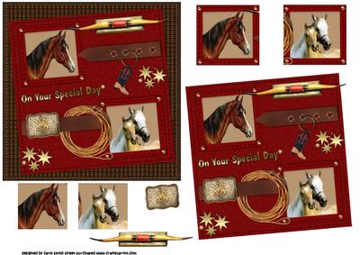 Your Special Day on the Ranch Quick Card