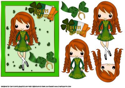 The Irish Dancer Has Irish Spirit