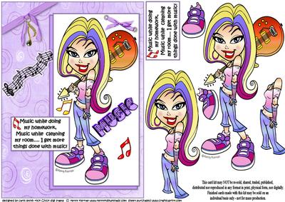 Teen Diva Loves Music