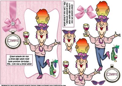 Edna Lets Out a Little Wine