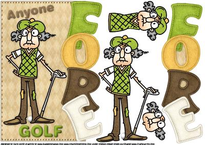 Gus Has Gone Over the Edge for Golf