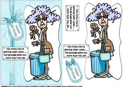 Stella and Her Garbage Quick Card
