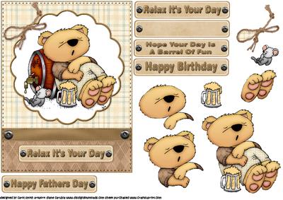 Birthday Beer Bear