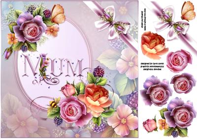 8x8 English Roses for Mum