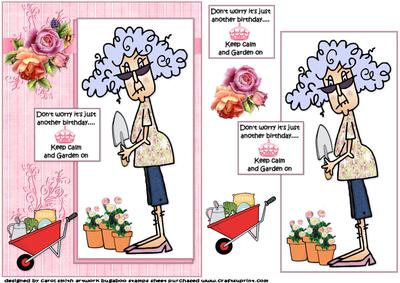 Stella Says Garden on Quick Card