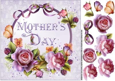 8x8 Beautiful Roses for Mothers Day