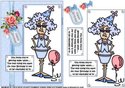 Stella Doesn't Want Reminding Quick Card