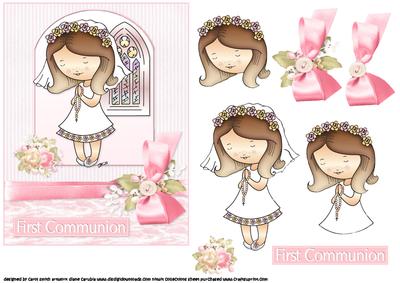 First Communion Girl