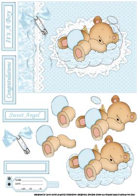 Sweet Angel New Baby Boy