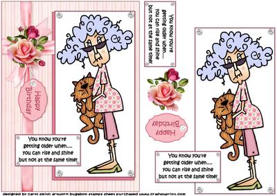 Stella Can Rise and Shine Quick Card