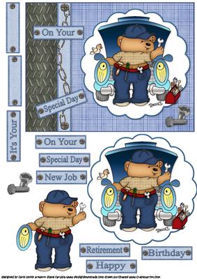 Teds a Mechanic Quick Card